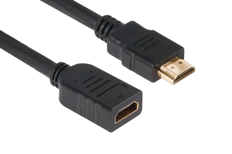 CLUB3D High Speed HDMI™ 1.4 HD Extension Kabel 5meter M/F - Afbeelding 2