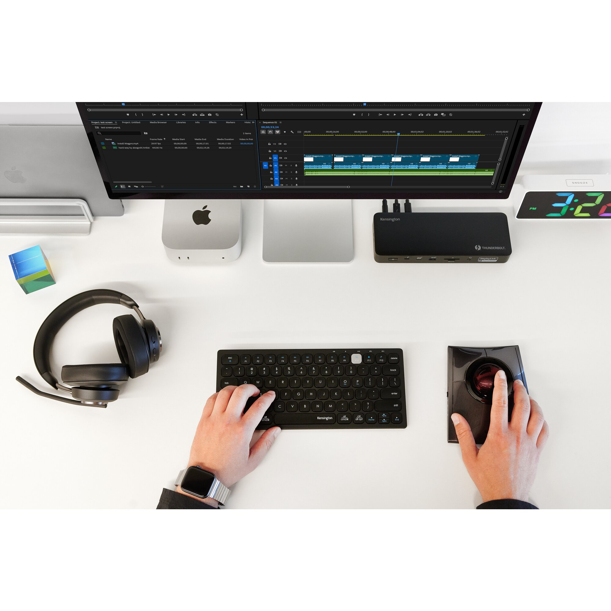 Kensington SD5920T EQ Thunderbolt 4 Quad 4K Hybrid Dock met DisplayLink Technology - Afbeelding 10