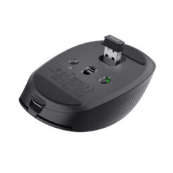 Trust Ozaa Compact Draadloze Muis - Multi-device muis – Stille knoppen – RF+Bluetooth – Zwart - Afbeelding 6