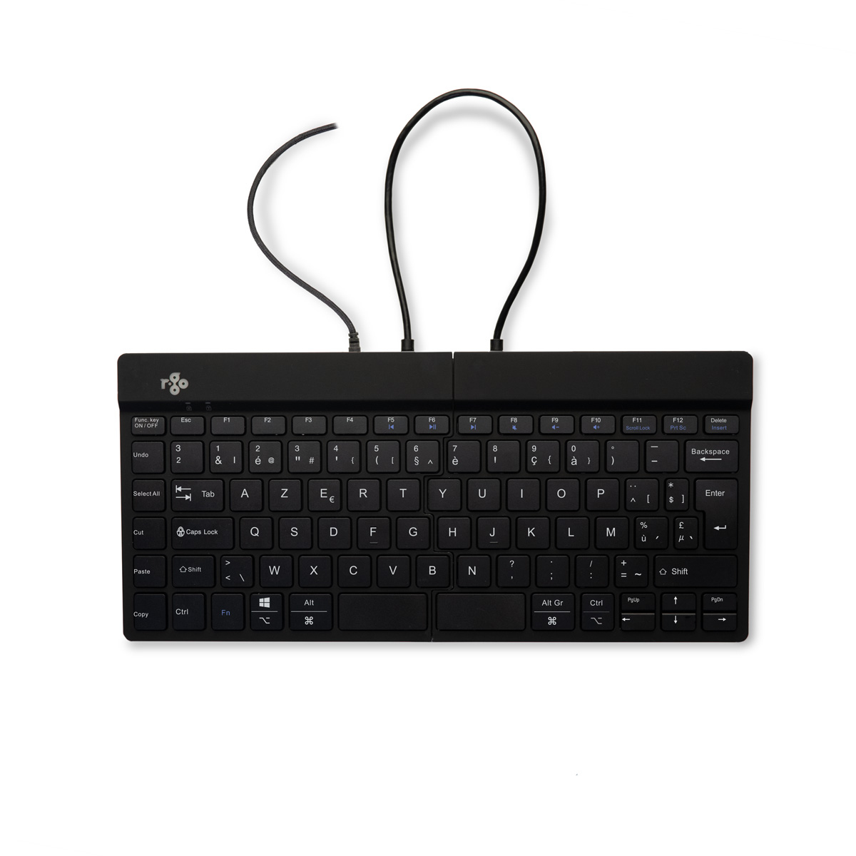 R-Go Tools Ergonomisch toetsenbord R-Go Split Break v2 met pauzesoftware, gesplitst toetsenbord, AZERTY (BE), bedraad, zwart - Afbeelding 3