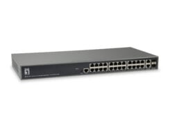LevelOne GEL-2681 netwerk-switch Managed L3 Gigabit Ethernet (10/100/1000) Zwart - Afbeelding 2