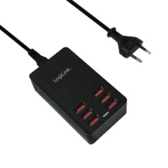 LogiLink PA0139 oplader voor mobiele apparatuur Universeel Zwart AC Binnen - Afbeelding 5