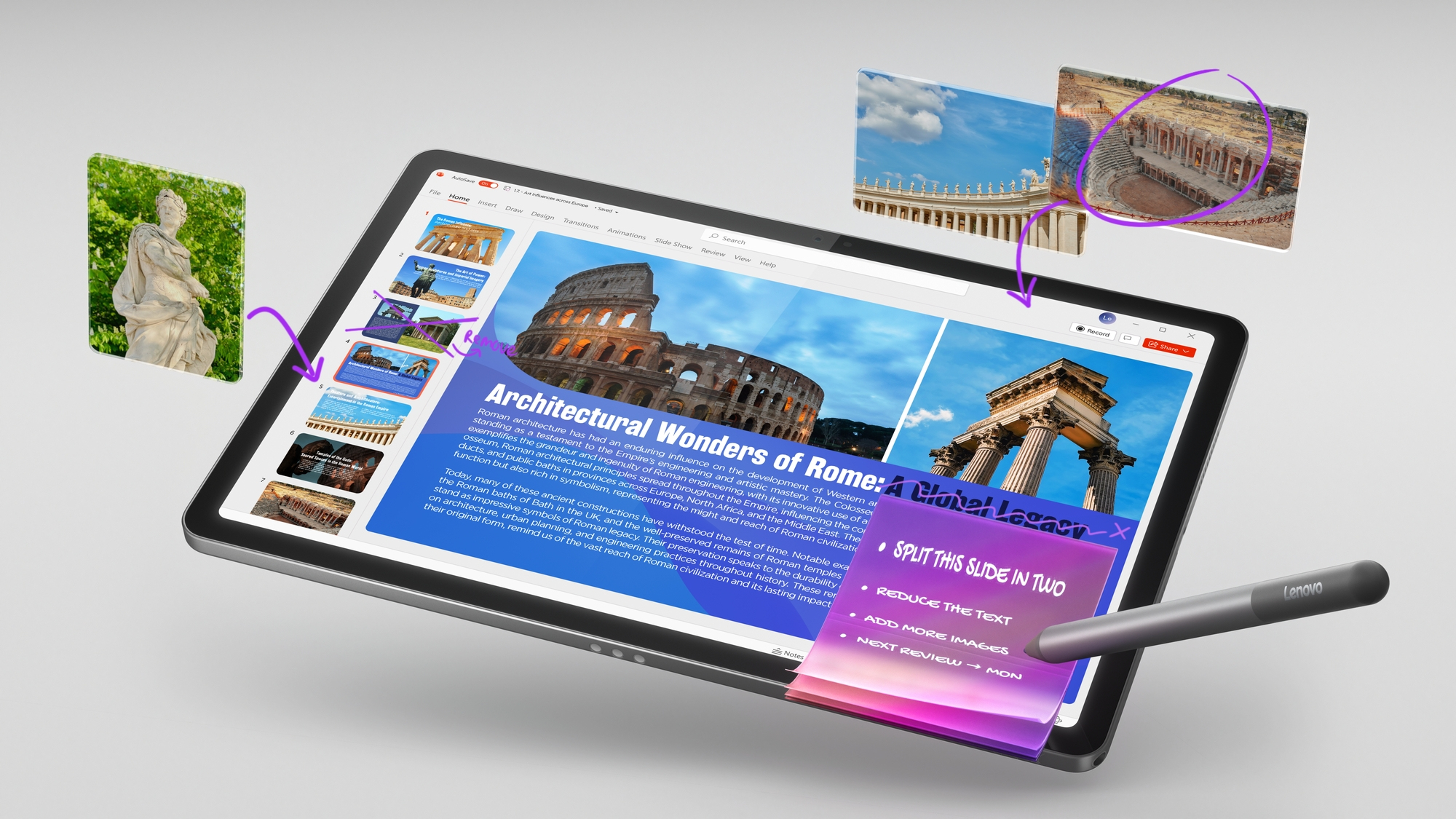 Lenovo Idea Tab Mediatek 128 GB 27,9 cm (11") 8 GB Wi-Fi 5 (802.11ac) Android 15 Grijs - Afbeelding 11