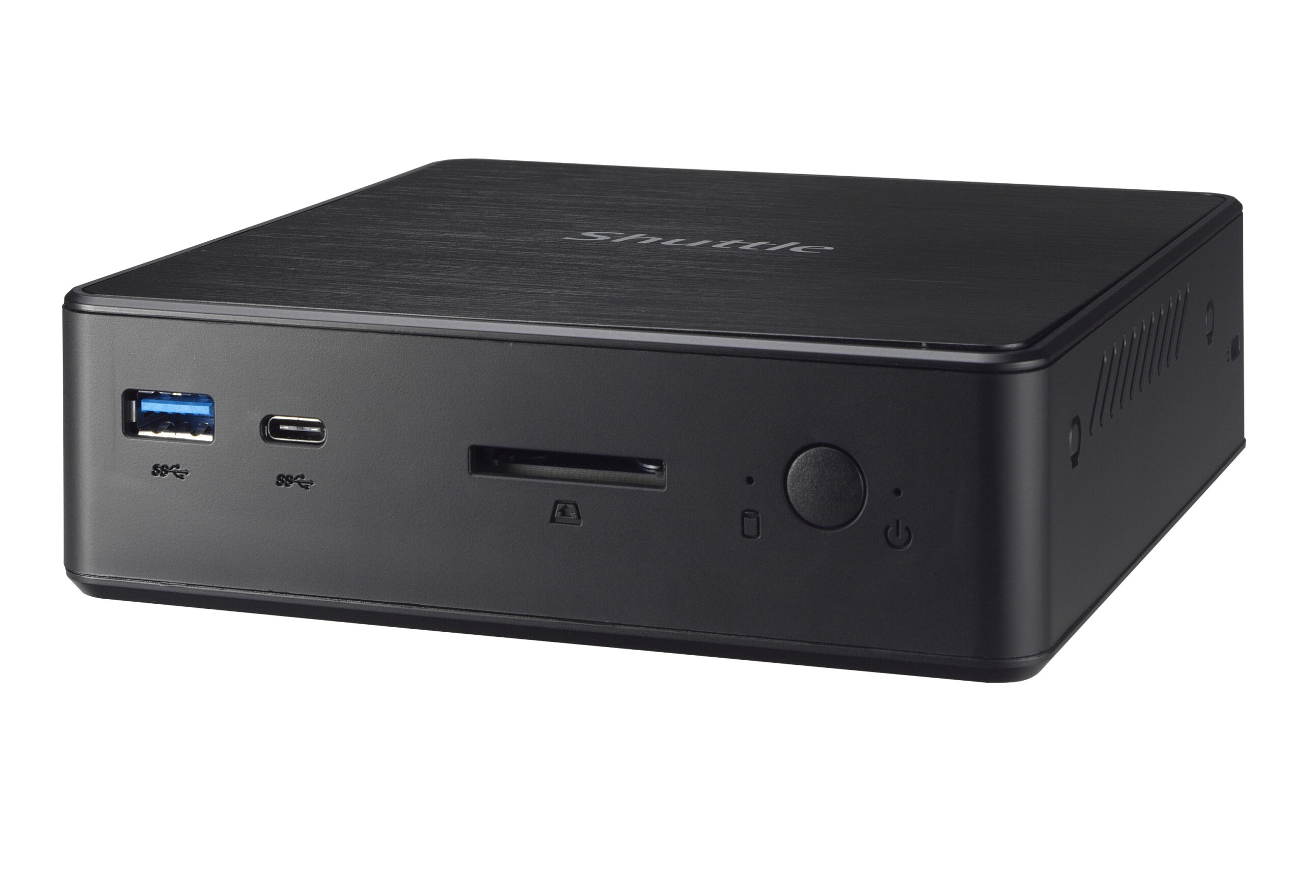 Shuttle Nano PC NC10U5 , Intel i5-8265U, 1x HDMI, 1x DP, 1x 2.5" bay, 1x M.2, 1x LAN, 1x COM, Wifi, 24/7 permanent gebruik, incl. VESA & Stand - Afbeelding 5