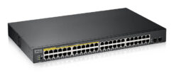Zyxel GS1900-48HPv2 Managed L2 Gigabit Ethernet (10/100/1000) Power over Ethernet (PoE) Zwart - Afbeelding 3