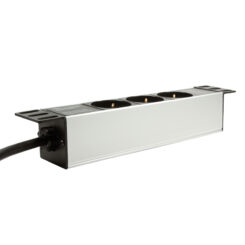 LogiLink PDU3B01 energiedistributie 3 AC-uitgang(en) 1U Zwart - Afbeelding 5