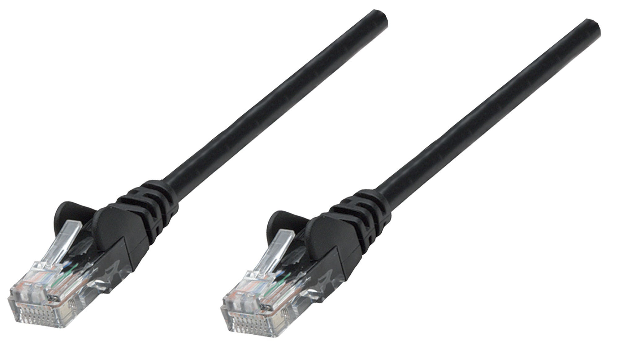 Intellinet Netwerk patchkabel Cat6, 0,25 m, zwart, koper, S/FTP, LSOH/LSZH, PVC, RJ45, vergulde contacten, snagless, booted, levenslange garantie - Afbeelding 2