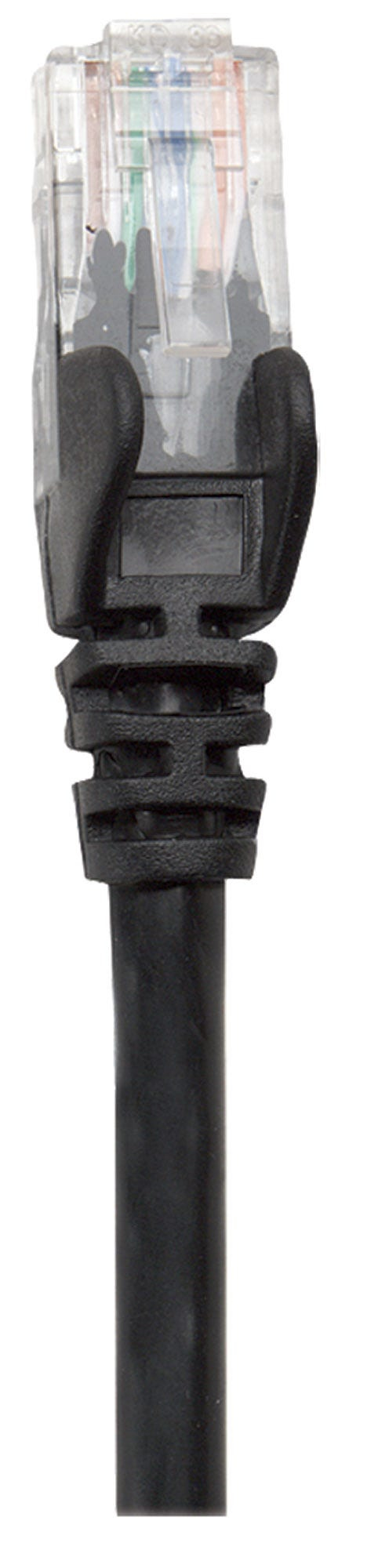 Intellinet Netwerk patchkabel Cat6, 0,25 m, zwart, koper, S/FTP, LSOH/LSZH, PVC, RJ45, vergulde contacten, snagless, booted, levenslange garantie - Afbeelding 4