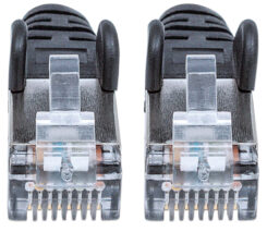 Intellinet Netwerk patchkabel, Cat6A, 30 m, zwart, koper, S/FTP, LSOH/LSZH, PVC, RJ45, vergulde contacten, snagless, booted, levenslange garantie - Afbeelding 4