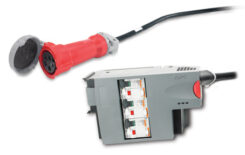 APC Stroomverdelingsmodule 3-polig 5-draads RCD 16A 30mA IEC309 320CM - Afbeelding 2