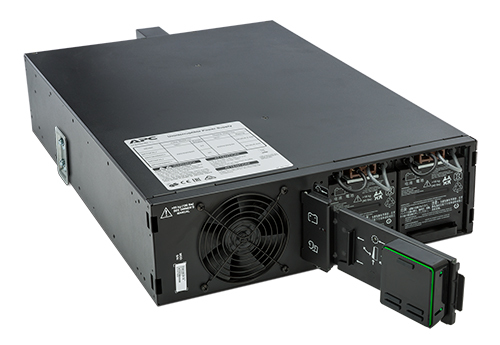 APC Smart-UPS On-Line SRT5KRMXLW-HW - 5kW/VA, hardwire 1 fase uitgang, rackmountable, Embedded NMC, 208V/230V - Afbeelding 5