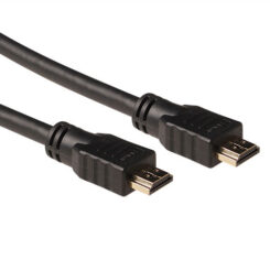 ACT 2 meter High Speed kabel v2.0 HDMI-A male - HDMI-A male (AWG30) - Afbeelding 2