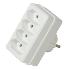 LogiLink LPS220 power uitbreiding 4 AC-uitgang(en) Binnen Wit - Afbeelding 2