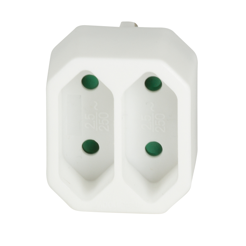 LogiLink LPS218 power uitbreiding 2 AC-uitgang(en) Binnen Wit - Afbeelding 3