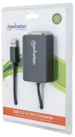 Manhattan 152310 USB grafische adapter Zwart - Afbeelding 6
