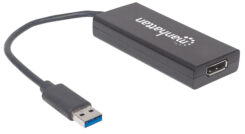 Manhattan 152327 USB grafische adapter 3840 x 2160 Pixels Zwart - Afbeelding 3