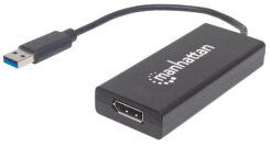 Manhattan 152327 USB grafische adapter 3840 x 2160 Pixels Zwart - Afbeelding 2