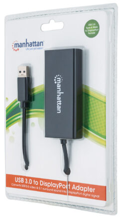 Manhattan 152327 USB grafische adapter 3840 x 2160 Pixels Zwart - Afbeelding 6