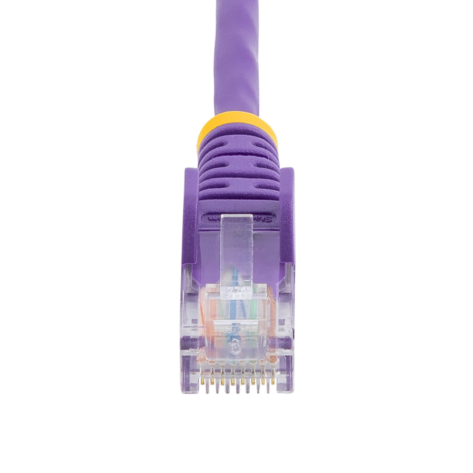 StarTech.com Cat5e Ethernet netwerkkabel met snagless RJ45 connectors UTP kabel 10m paars - Afbeelding 5