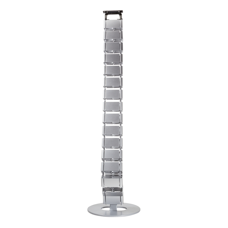 LogiLink KAB0065 kabelbeheersysteem Bureau Kabelgoot Zilver 1 stuk(s) - Afbeelding 8