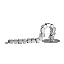 LogiLink KAB0065 kabelbeheersysteem Bureau Kabelgoot Zilver 1 stuk(s) - Afbeelding 5