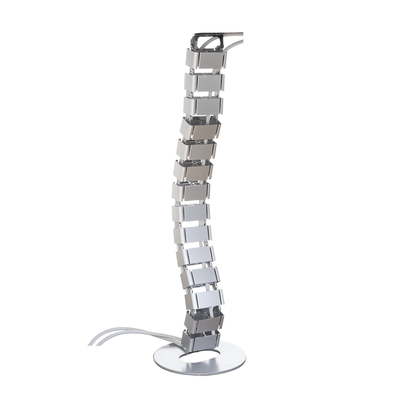 LogiLink KAB0065 kabelbeheersysteem Bureau Kabelgoot Zilver 1 stuk(s) - Afbeelding 3