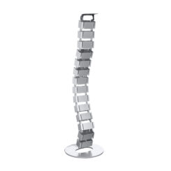 LogiLink KAB0065 kabelbeheersysteem Bureau Kabelgoot Zilver 1 stuk(s) - Afbeelding 2