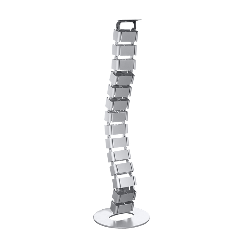 LogiLink KAB0065 kabelbeheersysteem Bureau Kabelgoot Zilver 1 stuk(s)