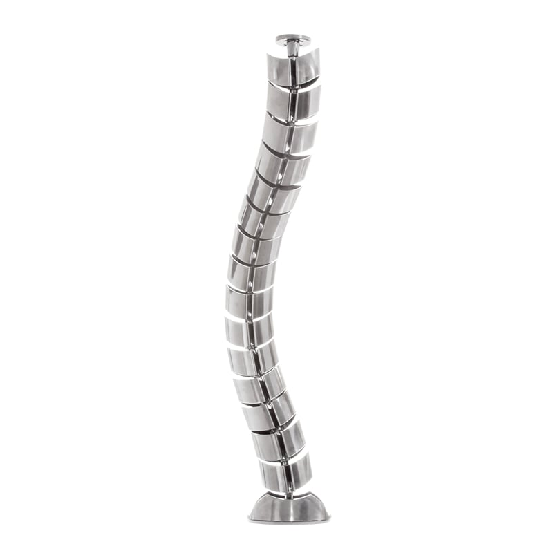 LogiLink KAB0064 kabelbeheersysteem Bureau Kabelgoot Zilver 1 stuk(s)