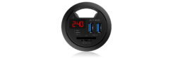 ICY BOX IB-HUB1404 wandcontactdoos Zwart - Afbeelding 3