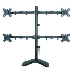 Techly ICA-LCD 2540 flat panel bureau steun 68,6 cm (27") Zwart