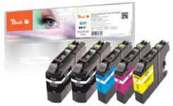 Peach PI500-135 inktcartridge Zwart, Cyaan, Magenta, Geel