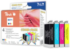 Peach PI200-217 inktcartridge 4 stuk(s) Compatibel Zwart, Cyaan, Magenta, Geel - Afbeelding 2