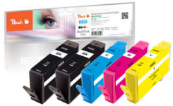 Peach PI300-601 inktcartridge Zwart, Cyaan, Magenta, Geel