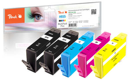 Peach PI300-594 inktcartridge Zwart, Cyaan, Magenta, Geel - Afbeelding 2