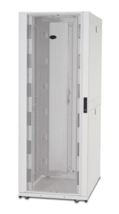 APC NetShelter SX 42U 800mm(b) x 1200mm(d) 19" IT rack, behuizing met zijpanelen, wit - Afbeelding 2
