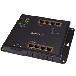 StarTech.com Industrial 8 Port Gigabit PoE+ Switch met 2 SFP MSA Slots - 30W - Robuuste GbE L2 Managed Switch - Rugged High Power Gigabit Ethernet Netwerk Switch IP-30/-40C tot +75C