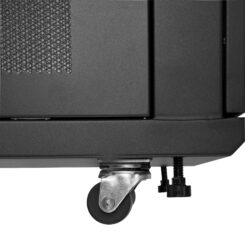 StarTech.com 12U Enterprise-Grade Server Rack Cabinet Kit, 19in Vergrendelbare 4-Post Patchkast met Schap en Kabelbeheer, 75cm Montagediepte, 450kg Draagkracht - Afbeelding 8