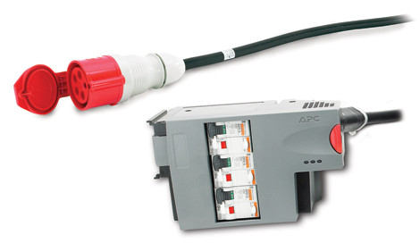 APC Stroomverdelingsmodule 3-polig 5-draads RCD 32A 30mA IEC309 320CM - Afbeelding 2