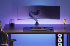 Neomounts NM-D775BLACKPLUS Monitorarm 10-49" - gasveer - Topfix - 180°-stop - Afbeelding 14