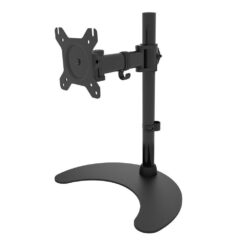 Techly Desk Stand for 1 Monitor 13 "-27" with Base h.400mm ICA-LCD 3400 68,6 cm (27") Bureau Zwart - Afbeelding 6