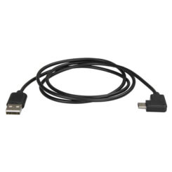 StarTech.com 1m USB-A naar USB-C Laadkabel, Haaks, Charge & Sync, 3A, USB 2.0 - Zwarte USB Oplaadkabel - Afbeelding 4