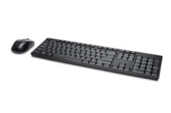 Kensington Pro Fit toetsenbord Inclusief muis Kantoor RF Draadloos AZERTY Frans Zwart