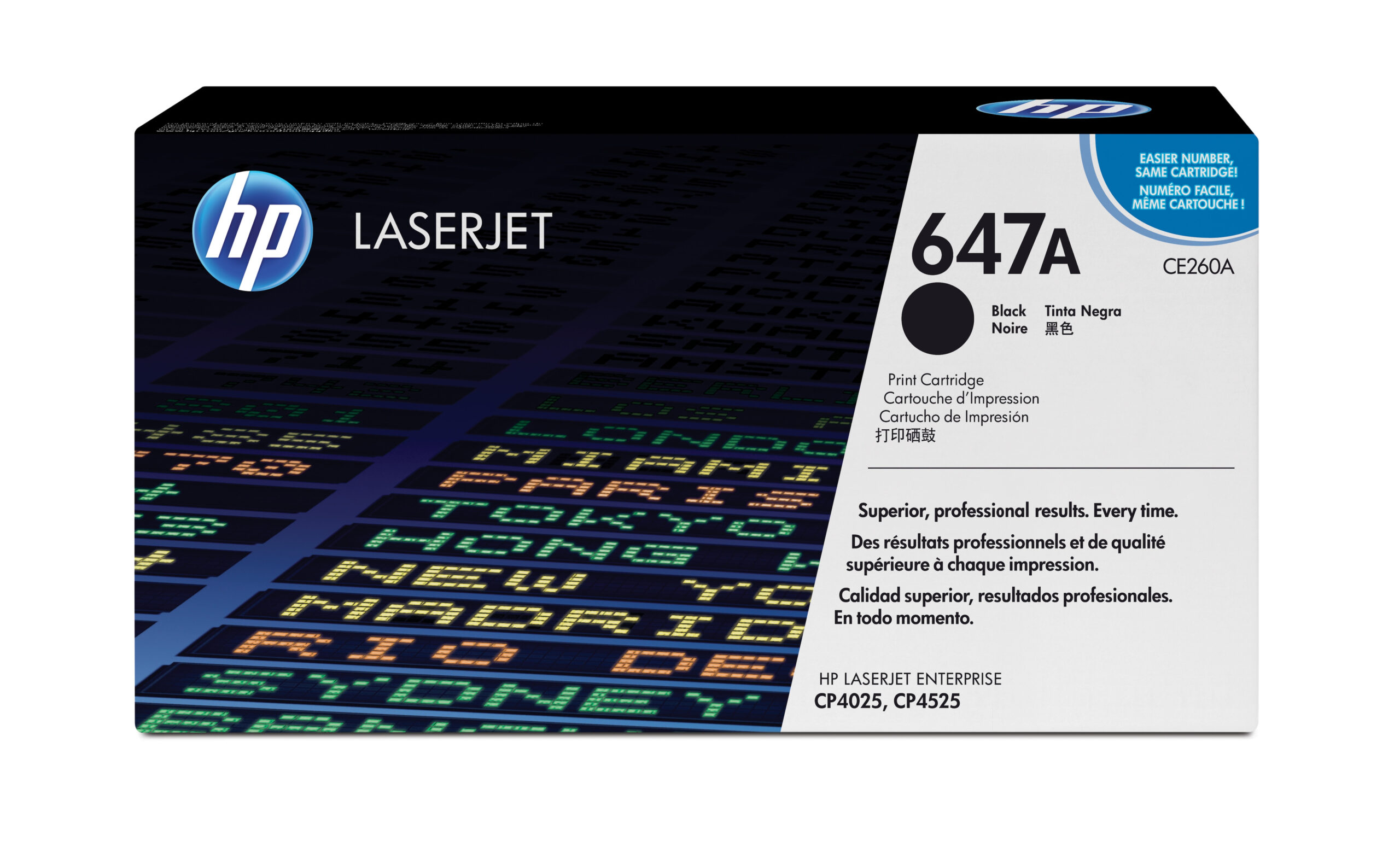 HP 647A originele zwarte LaserJet tonercartridge - Afbeelding 2