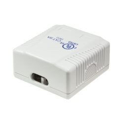 LogiLink NP0074 wandcontactdoos 2 x RJ-45 Wit - Afbeelding 3