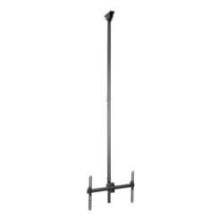 StarTech.com TV Plafondbeugel, Full-Motion Universele Ophangbeugel, VESA Beugel voor Single 32”-75" TVs / Displays, Kantelen/Zwenken, In hoogte verstelbare telescopische paal