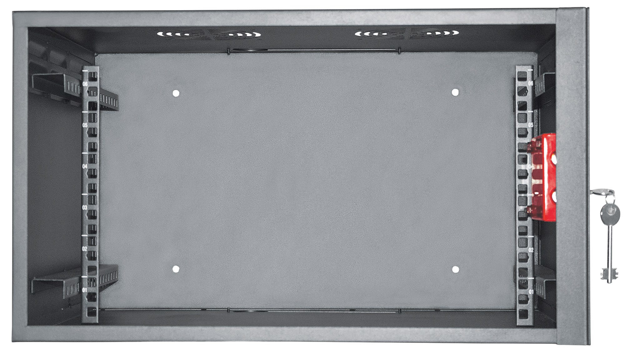 Intellinet 714433 rack 6U Wandrek Zwart - Afbeelding 7