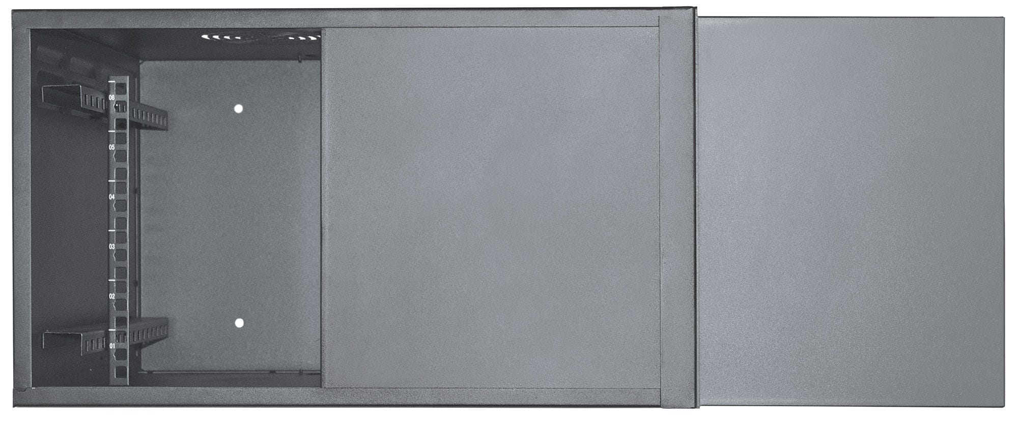 Intellinet 714433 rack 6U Wandrek Zwart - Afbeelding 6