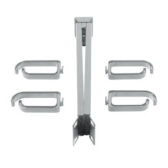 LogiLink OR103G kabelgoot Gebogen kabelgoot Grijs - Afbeelding 5