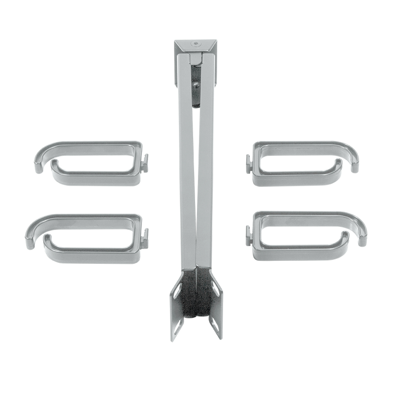 LogiLink OR103G kabelgoot Gebogen kabelgoot Grijs - Afbeelding 5